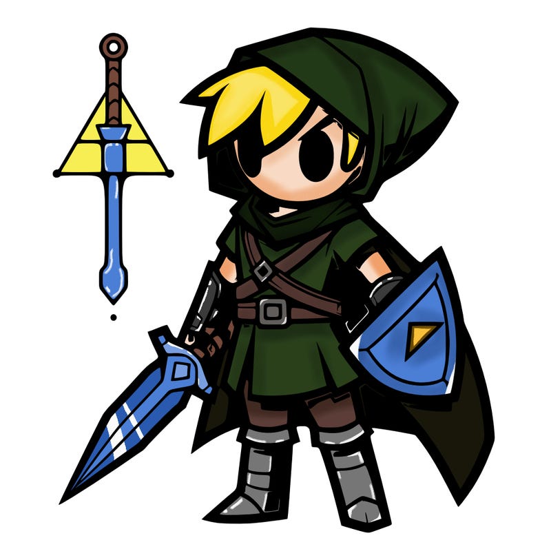 link from legends of zelda breath wild