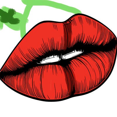 realistic lips