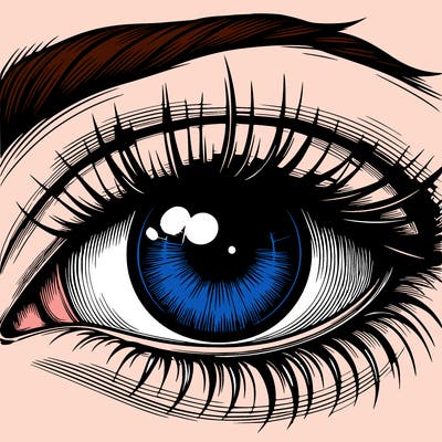 realistic eye