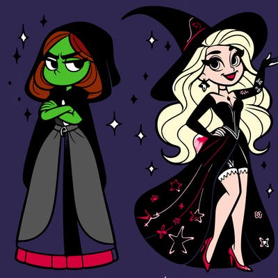 wicked elphaba glinda