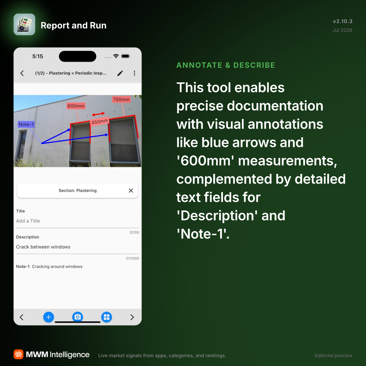 Report and Run - Photo & Video App | MWM