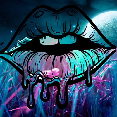 lips that look realistic and drip