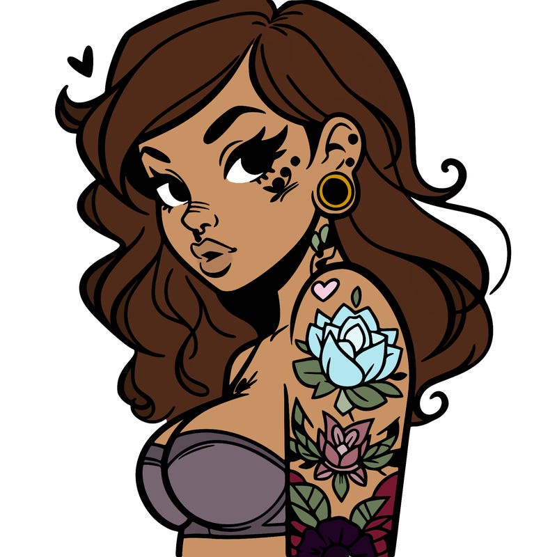 tattoo girl
