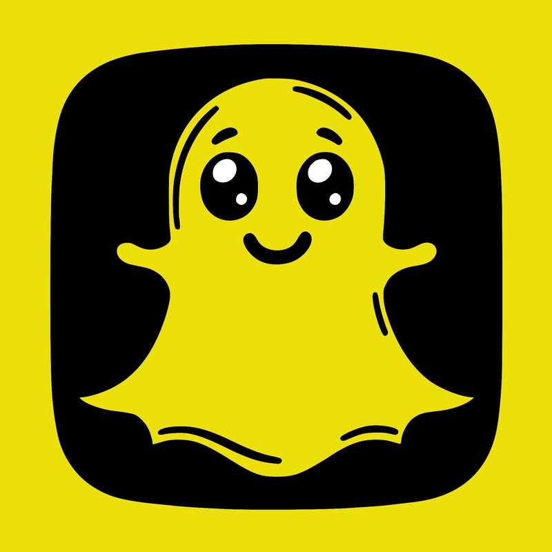 snap chat the app symbol