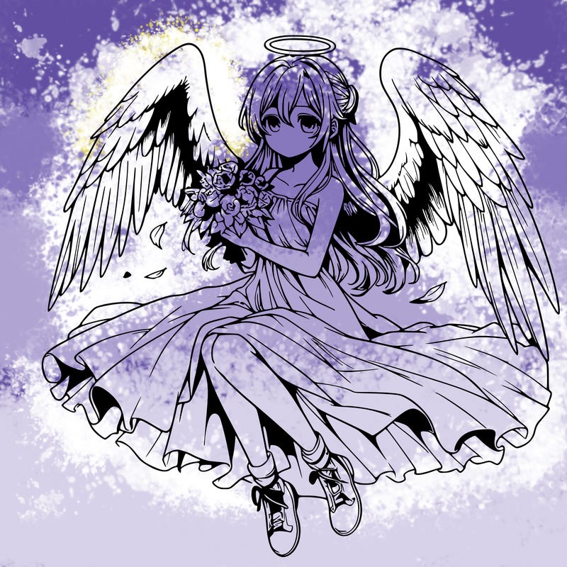 manga angel realistic