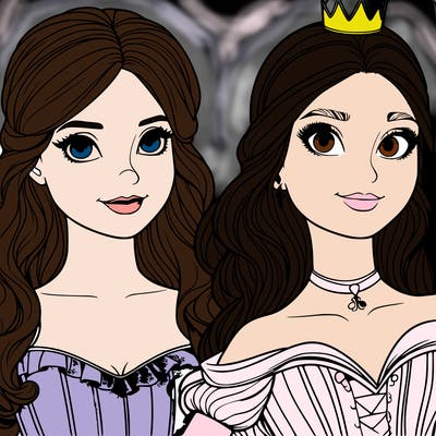 elfaba and glinda realistic girls