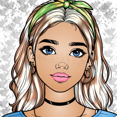 realistic teenage girl