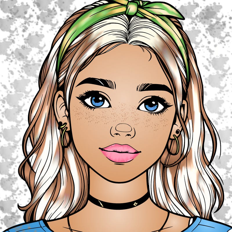 realistic teenage girl