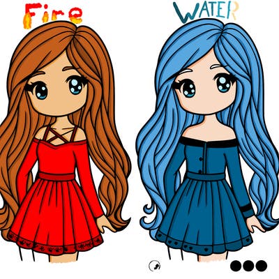 pretty girl who has long hair