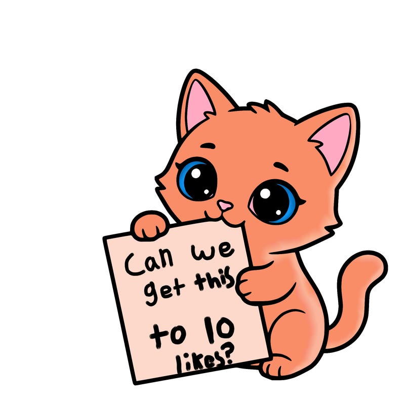 a small cat with a blank sheet of paper in its hand. the cat is sooooooo cute!