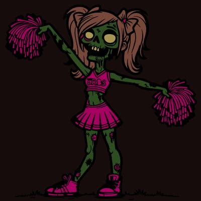 zombie cheerleader