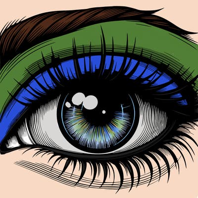 realistic eye