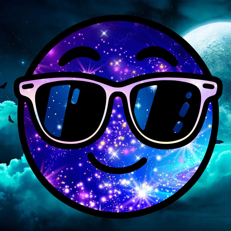 emoji with sunglasses