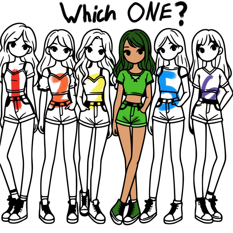 a group of girls wearing crop tops and shorts