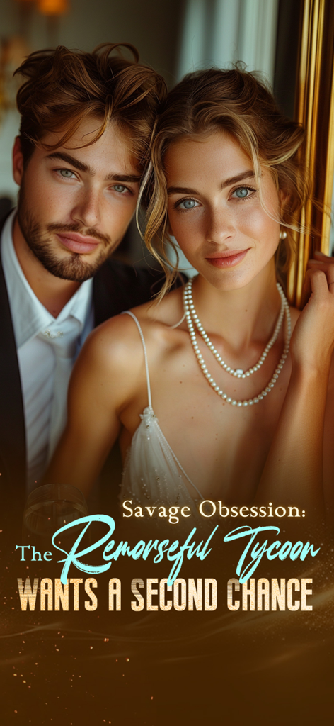 Manobook: My Good Story Reader - Portada promocional del libro de romance Savage Obsession The Remorseful Tycoon en la aplicación Manobook