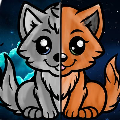 split wolf