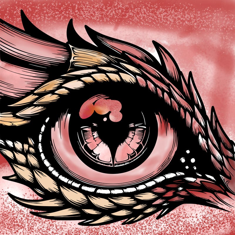 realistic dragon eye photos