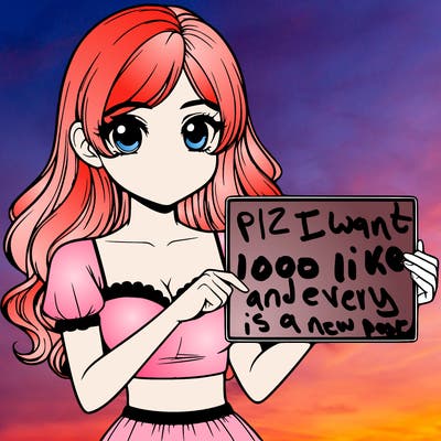 realistic pretty girl holding blank sign