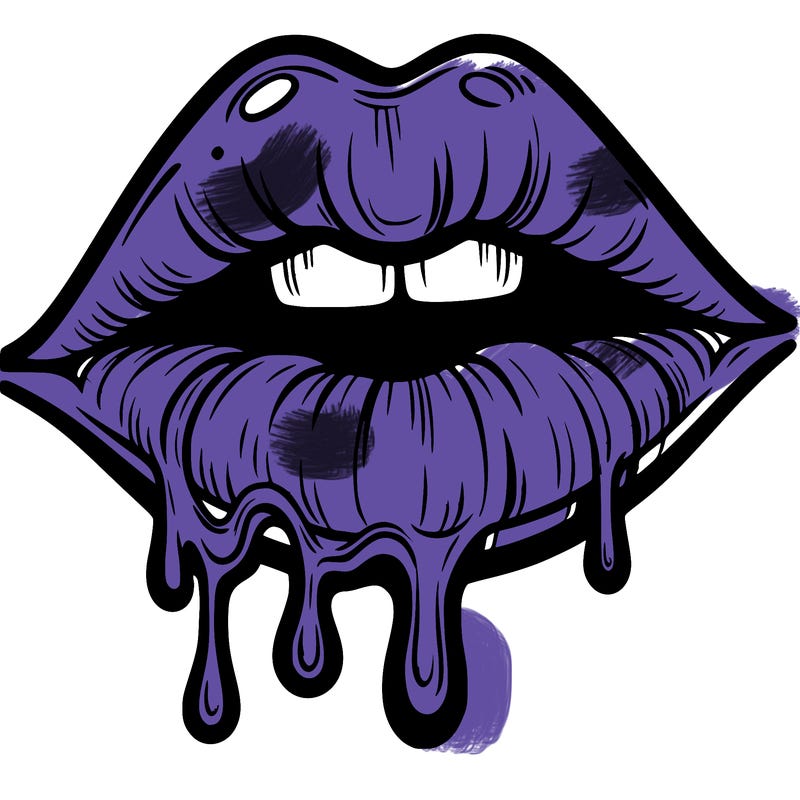 lips that look realistic and drip