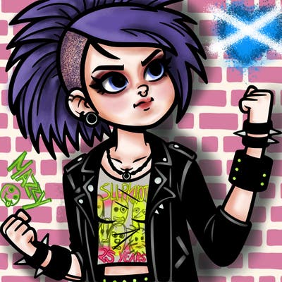 punk girl