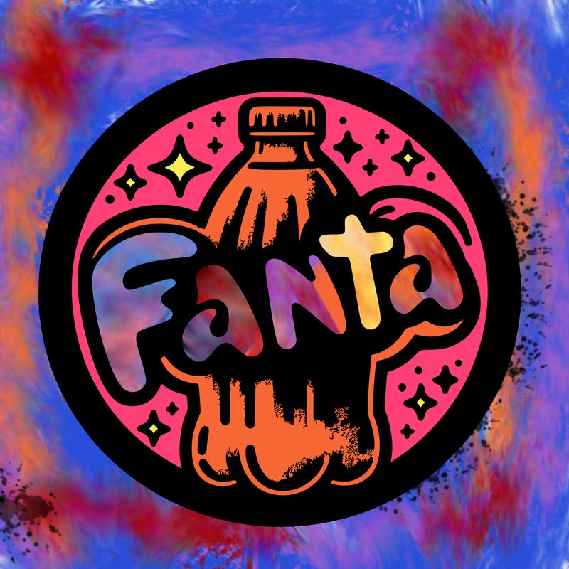 fanta logo circle