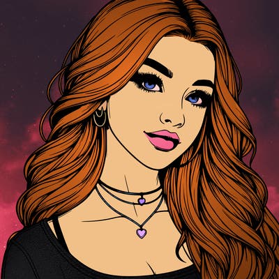 detailed realistic girl