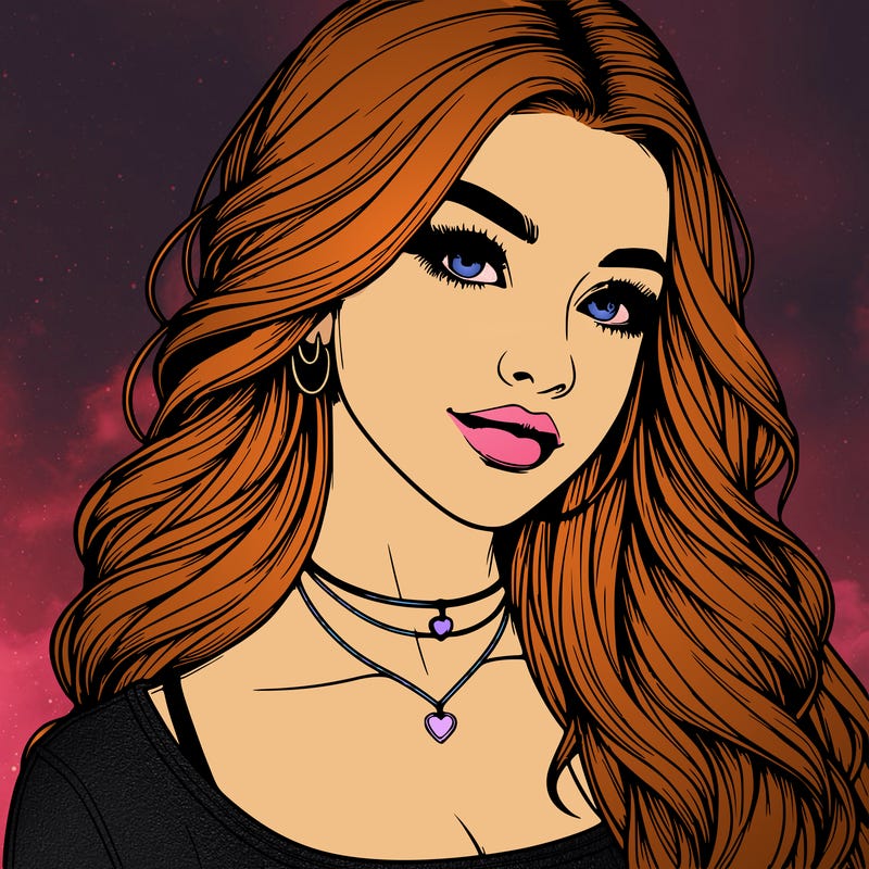 detailed realistic girl