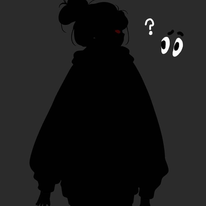 realistic girl with a oversized sweatshirt on and a bun