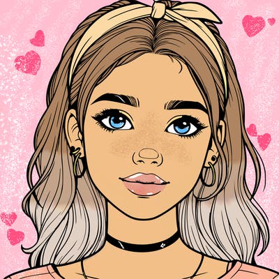 realistic teenage girl