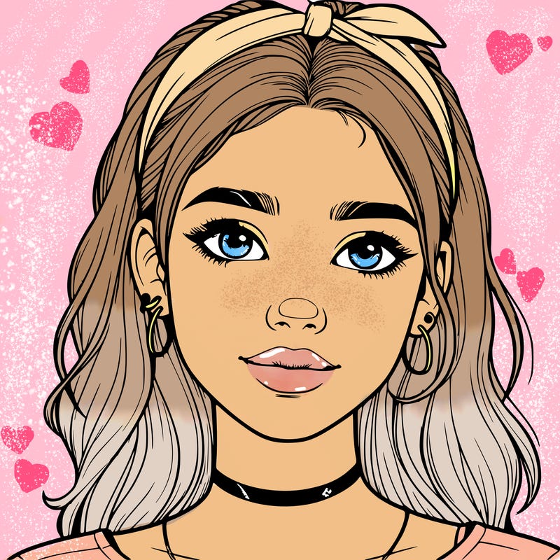 realistic teenage girl