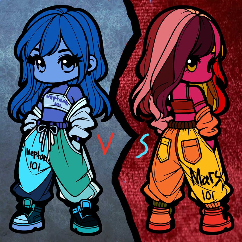 girl in crop top and baggy pants