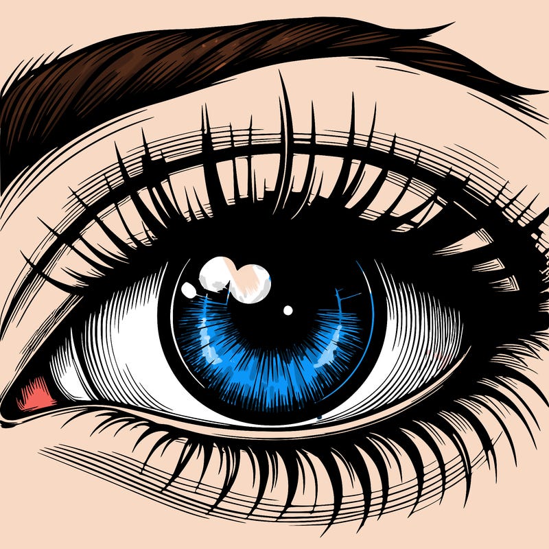 realistic eye