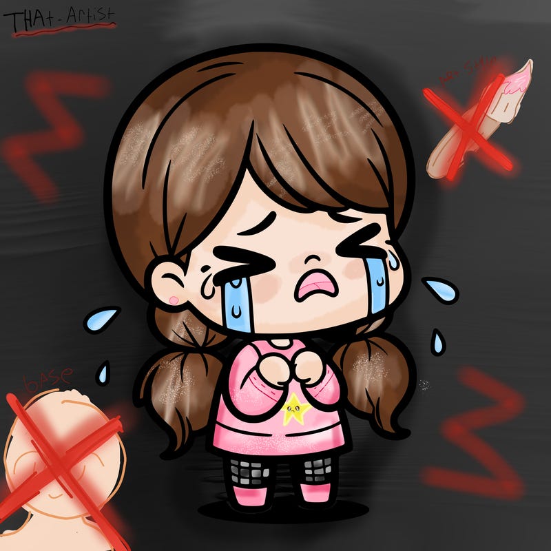 girl crying