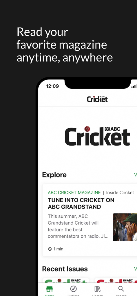 ABC Cricket Magazine - Sports App | MWM