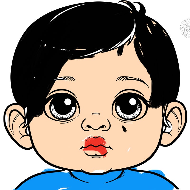 realistic baby