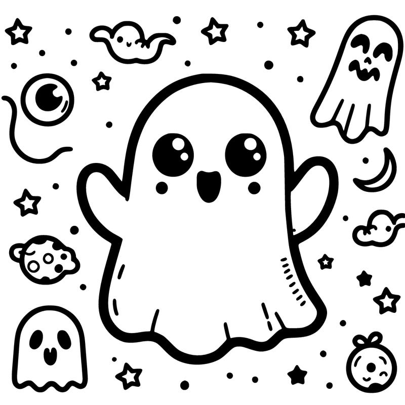 cute ghost
