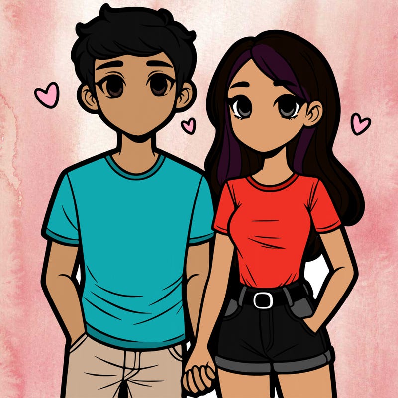 boyfriend and girlfriend