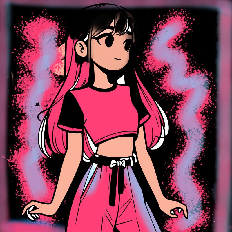 girl in a cute crop top