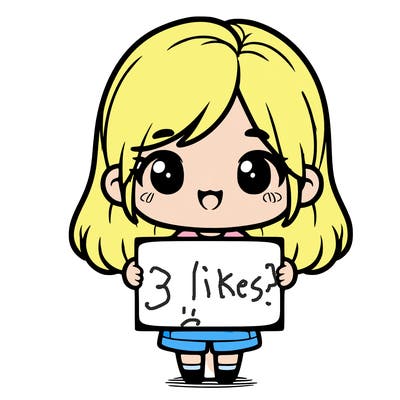 girl holding a poster