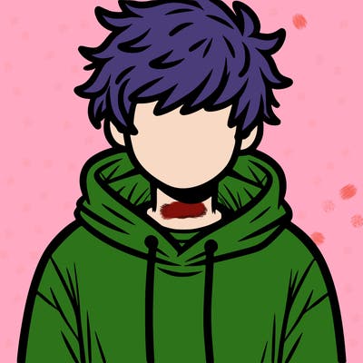 a guy with a hoodie and fuzzy hair