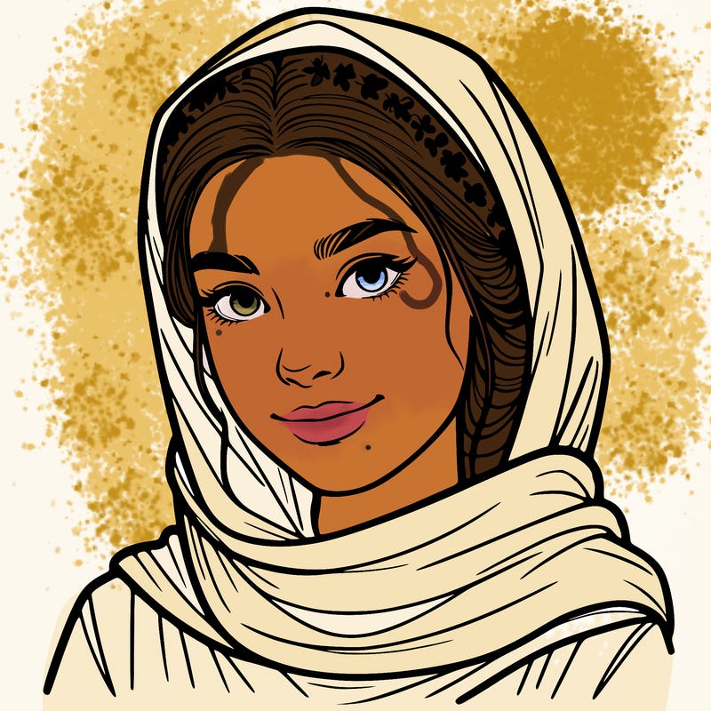 realistic adult girl