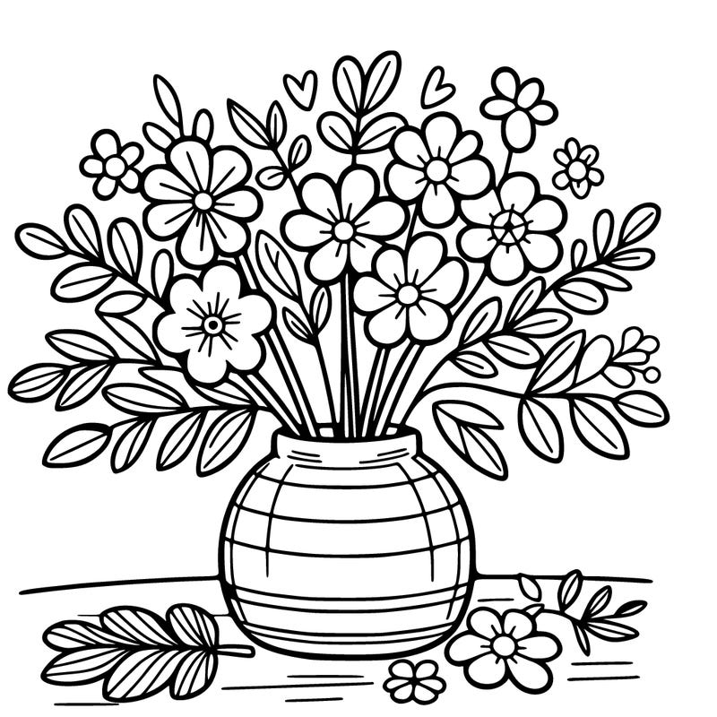 flowers in a vase