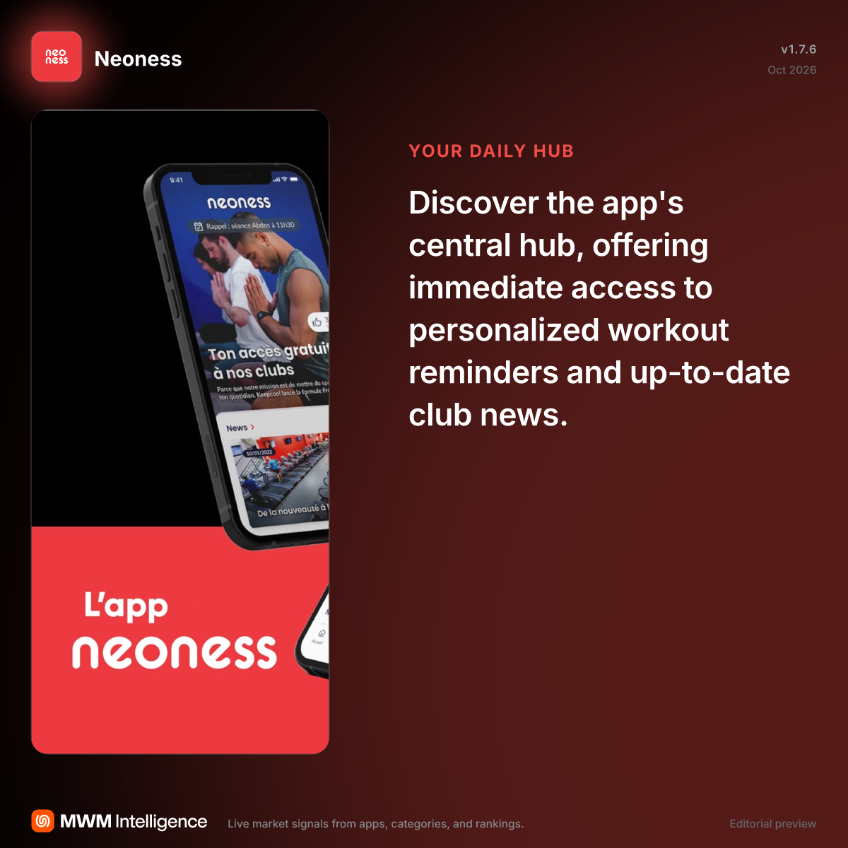 Neoness - Health & Fitness App | MWM