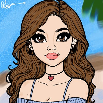 realistic pretty girl