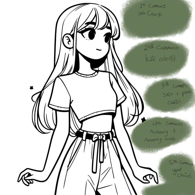 girl in a cute crop top