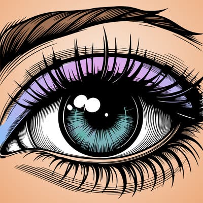realistic eye