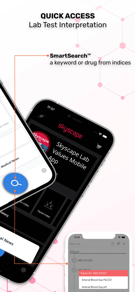 Skyscape Lab Values Mobile App - Medical App | MWM