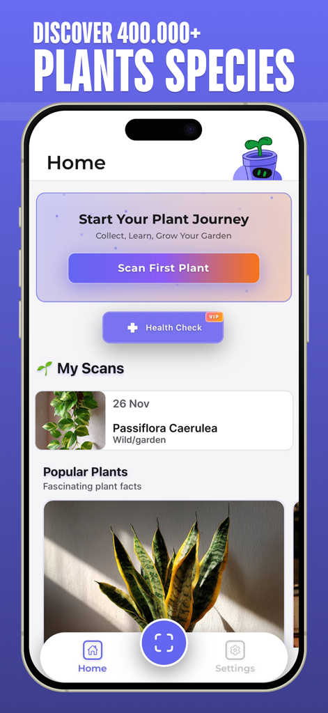 Plant AI: Identifier & Scanner - Reference App | MWM