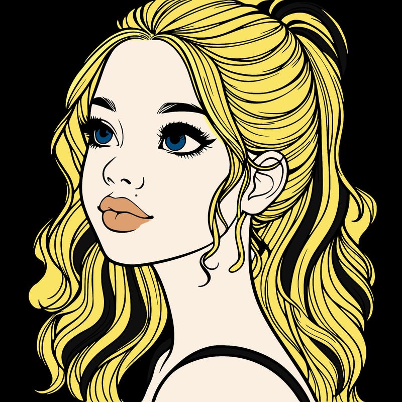 beautiful realistic girl