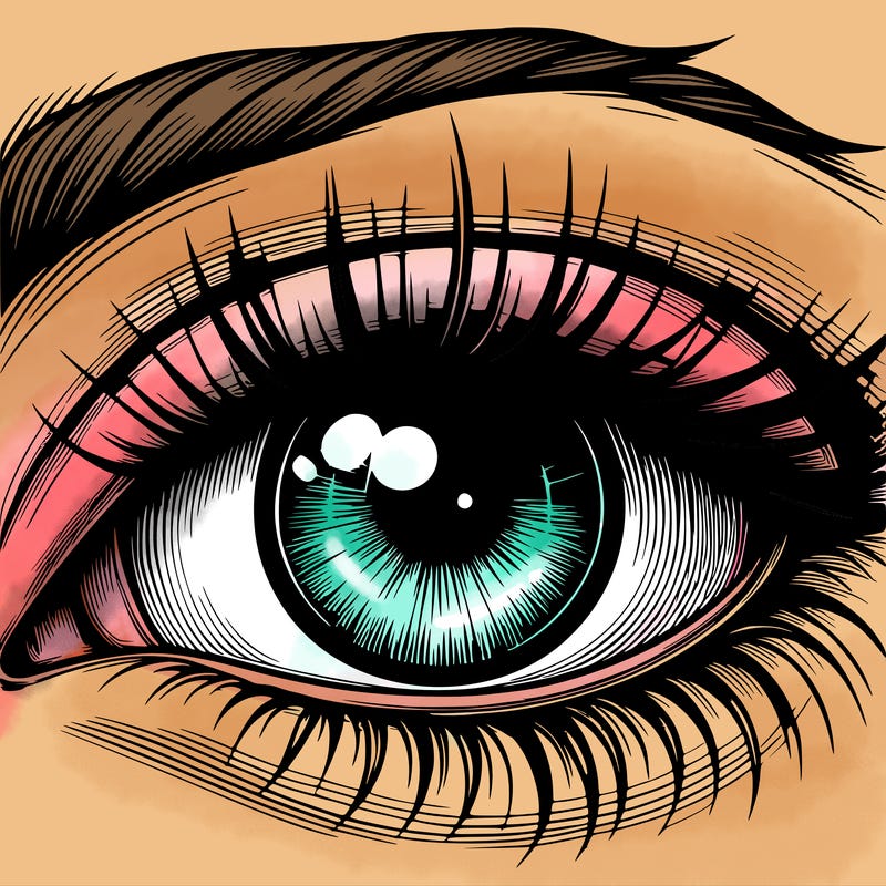 realistic eye